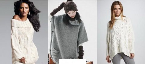 Направления моды в джемперах, свитшотах и свитерах осенью 2015